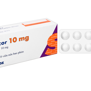 Rotacor 10mg trị tăng cholesterol máu (3 vỉ x 10 viên)