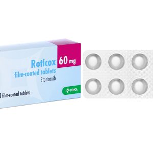 Roticox 60mg giảm các triệu chứng của viêm xương khớp (3 vỉ x 10 viên)