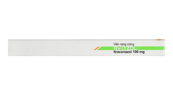 RV-Itzol 100mg trị và phòng ngừa nhiễm nấm (1 vỉ x 10 viên)