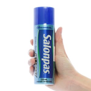 Xịt giảm đau Salonpas Jet Spray giảm đau, kháng viêm cơ khớp chai 118ml
