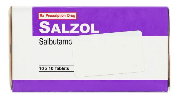 Salzol 4mg trị các chứng hen suyễn, khó thở liên tục (10 vỉ x 10 viên)