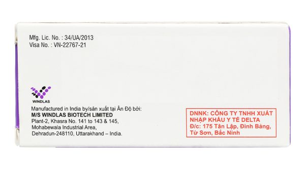 Salzol 4mg trị các chứng hen suyễn, khó thở liên tục (10 vỉ x 10 viên)