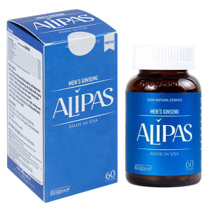 Ecogreen Men’s Ginseng Alipas hỗ trợ tăng cường sức khỏe sinh lý nam chai 60 viên