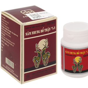 Sâm Nhung Bổ Thận TW3 bổ thận tráng dương hộp 30 viên