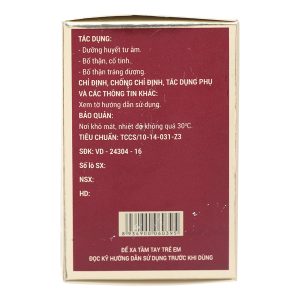 Sâm Nhung Bổ Thận TW3 bổ thận tráng dương hộp 30 viên