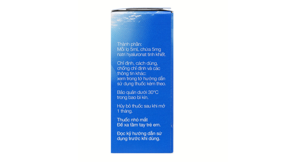 Dung dịch nhỏ mắt Sanlein 0.1% trị rối loạn biểu mô kết-giác mạc lọ 5ml