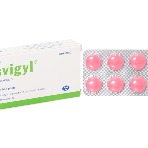Sansvigyl Hà Tây trị các bệnh nhiễm trùng về răng, miệng (2 vỉ x 10 viên)