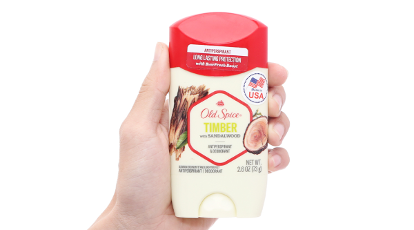 Sáp khử mùi Old Spice Timber ngăn mùi cơ thể, giảm tiết mồ hôi chai 73g