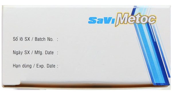 SaViMetoc giảm đau do co thắt cơ (3 vỉ x 10 viên)