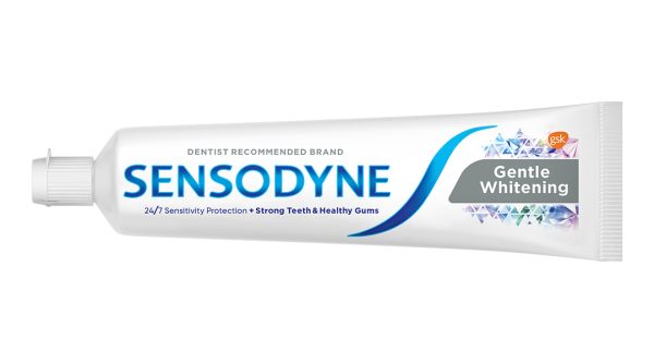 Kem đánh răng Sensodyne Gentle Whitening giúp làm trắng răng tuýp 100g