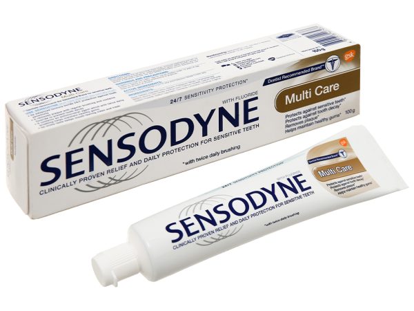 Kem đánh răng Sensodyne Multi Care bảo vệ răng, giảm ê buốt tuýp 100g