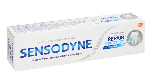 Kem đánh răng Sensodyne Repair & Protect Deep Repair Whitening tuýp 100g