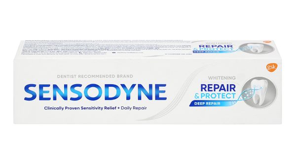 Kem đánh răng Sensodyne Repair & Protect Deep Repair Whitening tuýp 100g