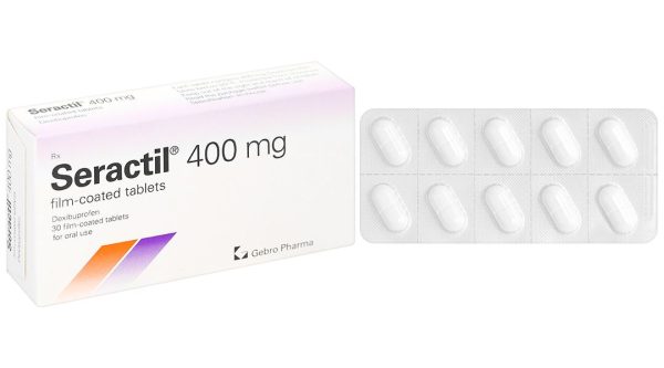 Seractil 400mg Film-coated tablets điều trị viêm xương khớp (3 vỉ x 10 viên)