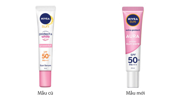 Serum chống nắng Nivea Sun Protect & White SPF 50+/PA+++ dưỡng trắng, sáng da tuýp 30ml
