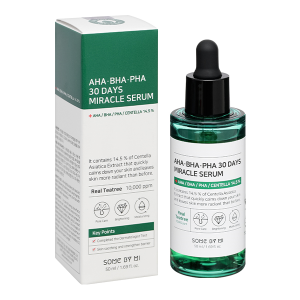 Serum Some By Mi AHA - BHA - PHA 30 Days Miracle kháng khuẩn giảm mụn lọ 50ml