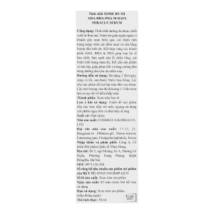 Serum Some By Mi AHA - BHA - PHA 30 Days Miracle kháng khuẩn giảm mụn lọ 50ml