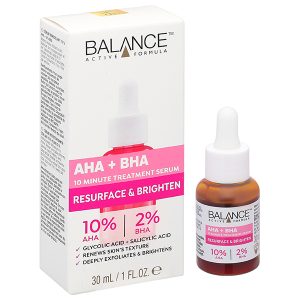 Serum Balance Active Formula AHA + BHA tẩy tế bào chết, làm sáng và mịn da chai 30ml