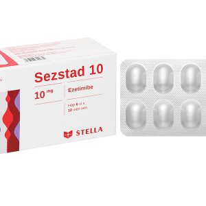 Sezstad 10 trị tăng cholesterol máu nguyên phát (6 vỉ x 10 viên)
