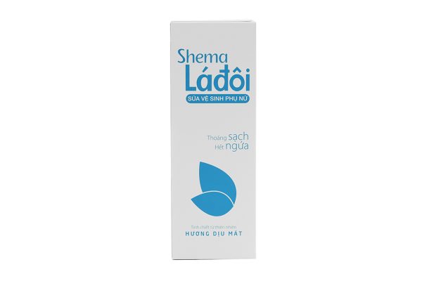 Dung dịch vệ sinh phụ nữ Shema Lá đôi hương dịu mát chai 200ml