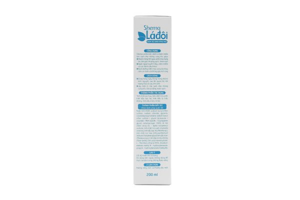Dung dịch vệ sinh phụ nữ Shema Lá đôi hương dịu mát chai 200ml