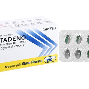 ShineTadeno 50mg trị rối loạn đường tiểu (3 vỉ x 10 viên)