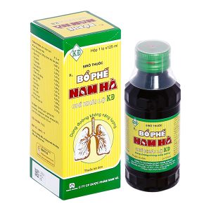Siro Bổ Phế Nam Hà Chỉ Khái Lộ KĐ trị ho, viêm phế quản chai 125ml