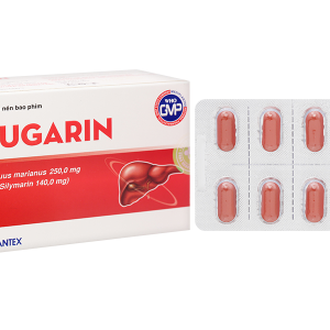 Sicugarin hỗ trợ trị bệnh viêm gan mãn tính, xơ gan (6 vỉ x 10 viên)