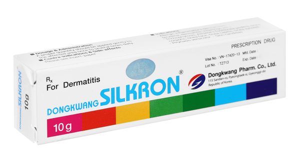 Kem bôi DongkwangSilkron trị nhiễm khuẩn, nhiễm nấm, viêm da tuýp 10g