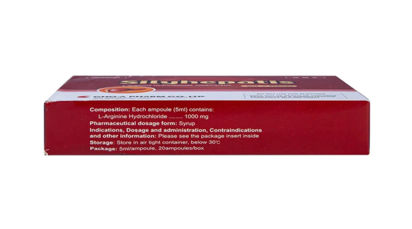 Siro Silyhepatis trị duy trì tăng amoniac máu (20 ống x 5ml)