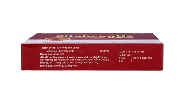 Siro Silyhepatis trị duy trì tăng amoniac máu (20 ống x 5ml)