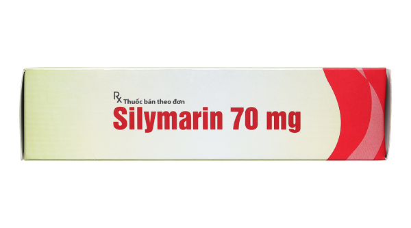 Silymarin VCP 70mg hỗ trợ trị bệnh viêm gan mãn tính, xơ gan (4 vỉ x 15 viên)