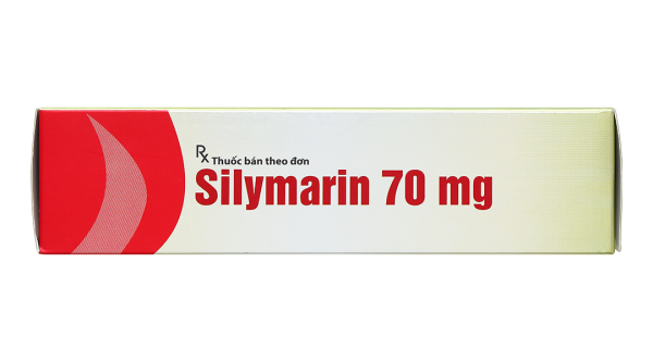 Silymarin VCP 70mg hỗ trợ trị bệnh viêm gan mãn tính, xơ gan (4 vỉ x 15 viên)
