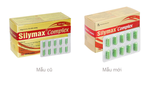 Silymax Complex trị viêm gan do virus, gan nhiễm mỡ (6 vỉ x 10 viên)