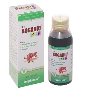 Siro Boganic Kid thanh nhiệt, tiêu độc, giảm triệu chứng nóng trong, táo bón chai 100ml