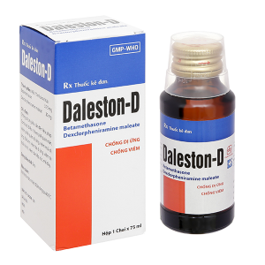 Siro Daleston-D chống dị ứng, trị viêm đường hô hấp trên chai 75ml