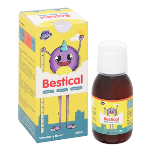 Siro ErgoPharma Bestical hỗ trợ xương và răng chắc khỏe chai 120ml