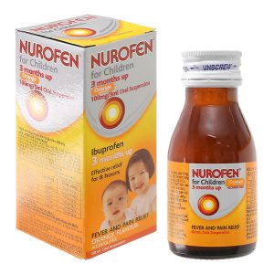 Hỗn dịch uống Nurofen For Children 100mg/5ml giảm đau, hạ sốt chai 60ml