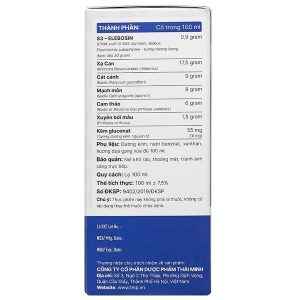 Siro Heviho hỗ trợ giảm ho, long đờm chai 100ml