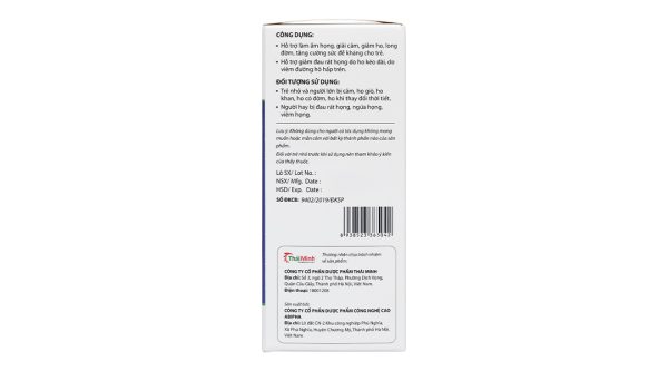 Siro Heviho hỗ trợ giảm ho, long đờm chai 100ml