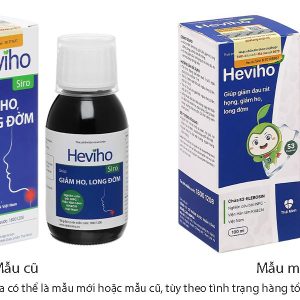 Siro Heviho hỗ trợ giảm ho, long đờm chai 100ml