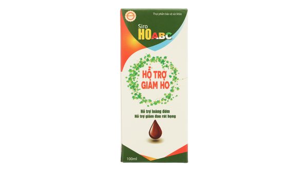 Siro ABC hỗ trợ giảm ho, loãng đờm chai 100ml