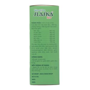 Siro Slaska New bổ phế, giảm ho chai 100ml
