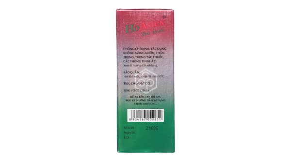 Siro HoAstex trị ho, giảm ho trong viêm họng, viêm phế quản, khí quản chai 90ml