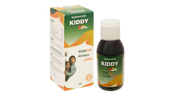 Siro Kiddy ABC giúp ăn ngon, nâng cao sức đề kháng chai 125ml