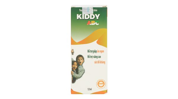 Siro Kiddy ABC giúp ăn ngon, nâng cao sức đề kháng chai 125ml