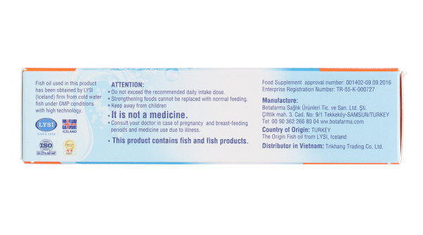 Siro dầu cá Omega Vit Plus+ tăng cường đề kháng, tốt cho não bộ và mắt chai 100ml