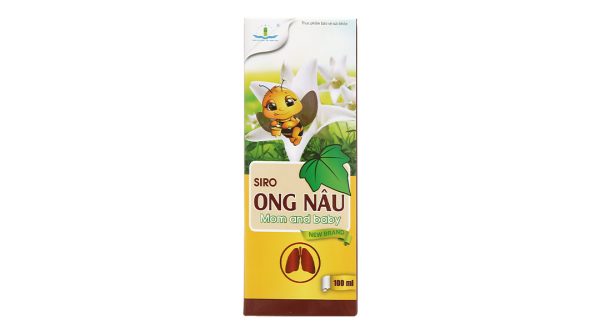 Siro Ong Nâu hỗ trợ giảm ho, bổ phổi chai 100ml