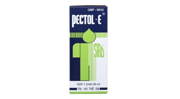Siro Pectol-E trị ho, viêm phế quản chai 90ml