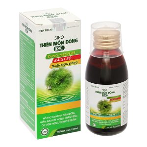Siro Thiên Môn Đông DC giảm ho, giảm đau rát họng chai 125ml